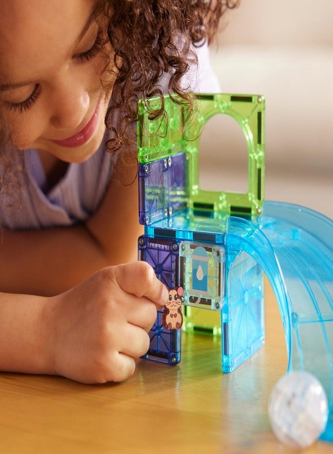 ماجنا-تايلز مجموعة بناء مغناطيسية مكونة من 13 قطعة على شكل كرة هامستر من ماجنا تايلز، العلامة التجارية الأصلية للبناء المغناطيسي - Image 4